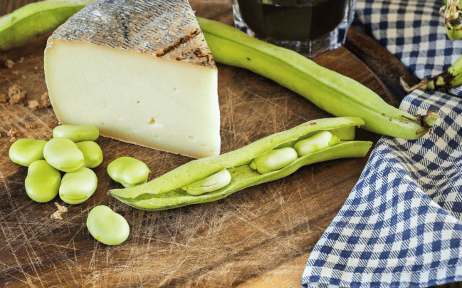 fave e pecorino